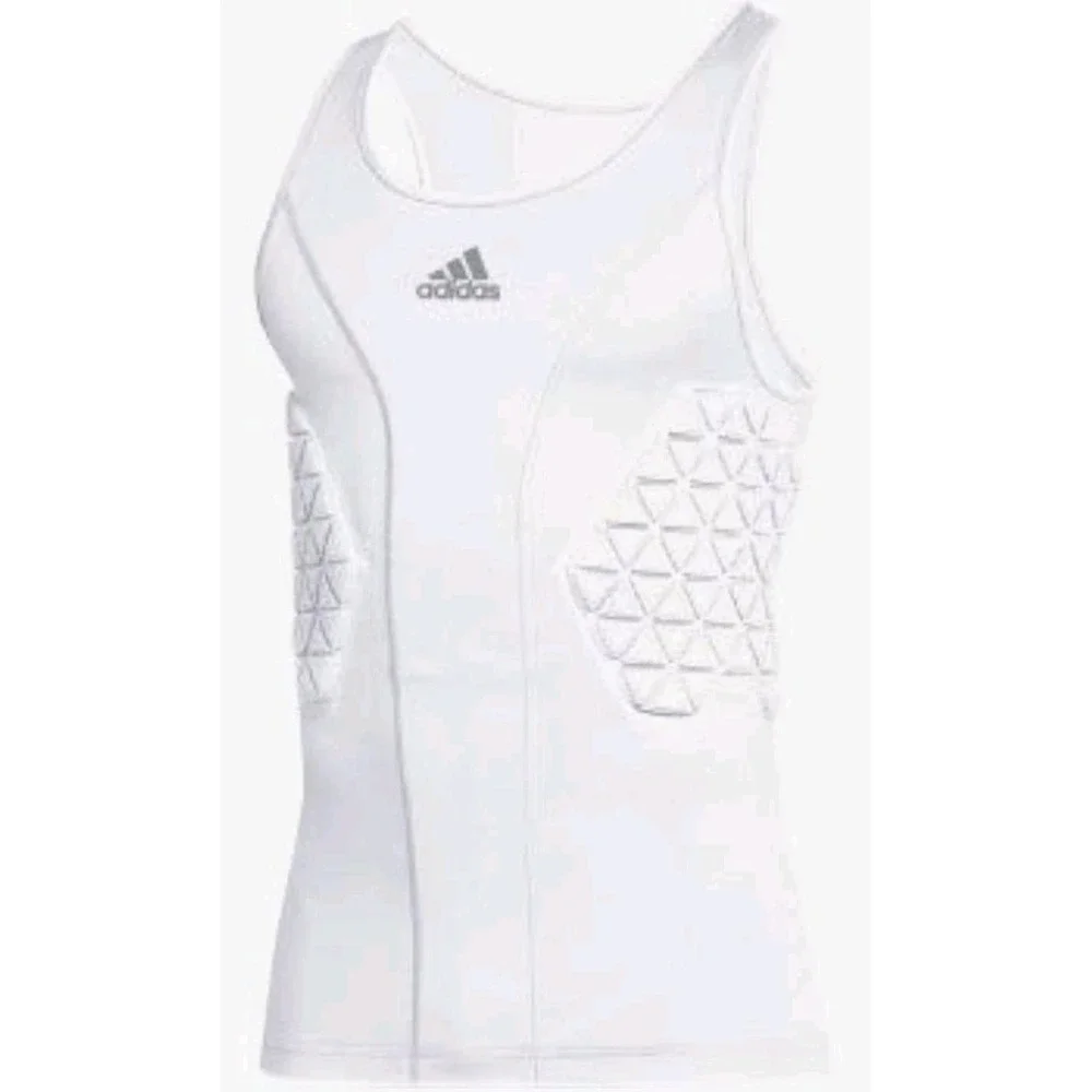 NWT Adidas Alphaskin Force Padded Basketball Compression Tank Top Shirt Men 2XLT